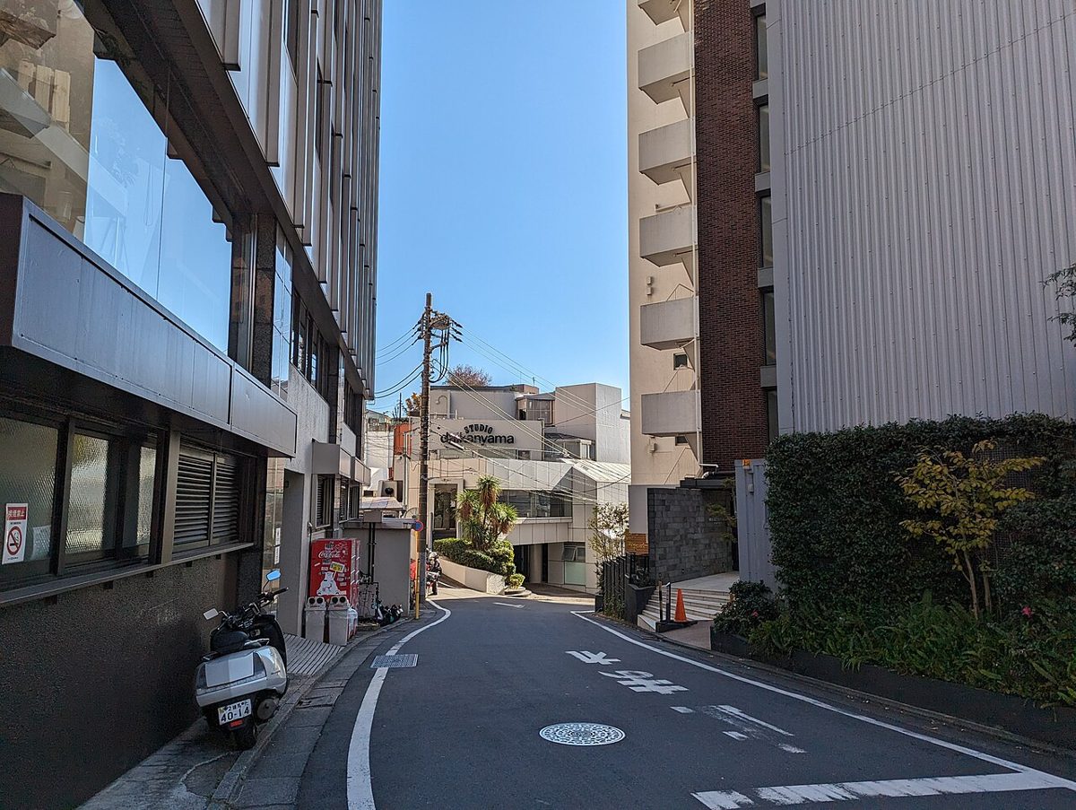 The Meguro River canal in Nakameguro lined with cafes and low-rise buildings