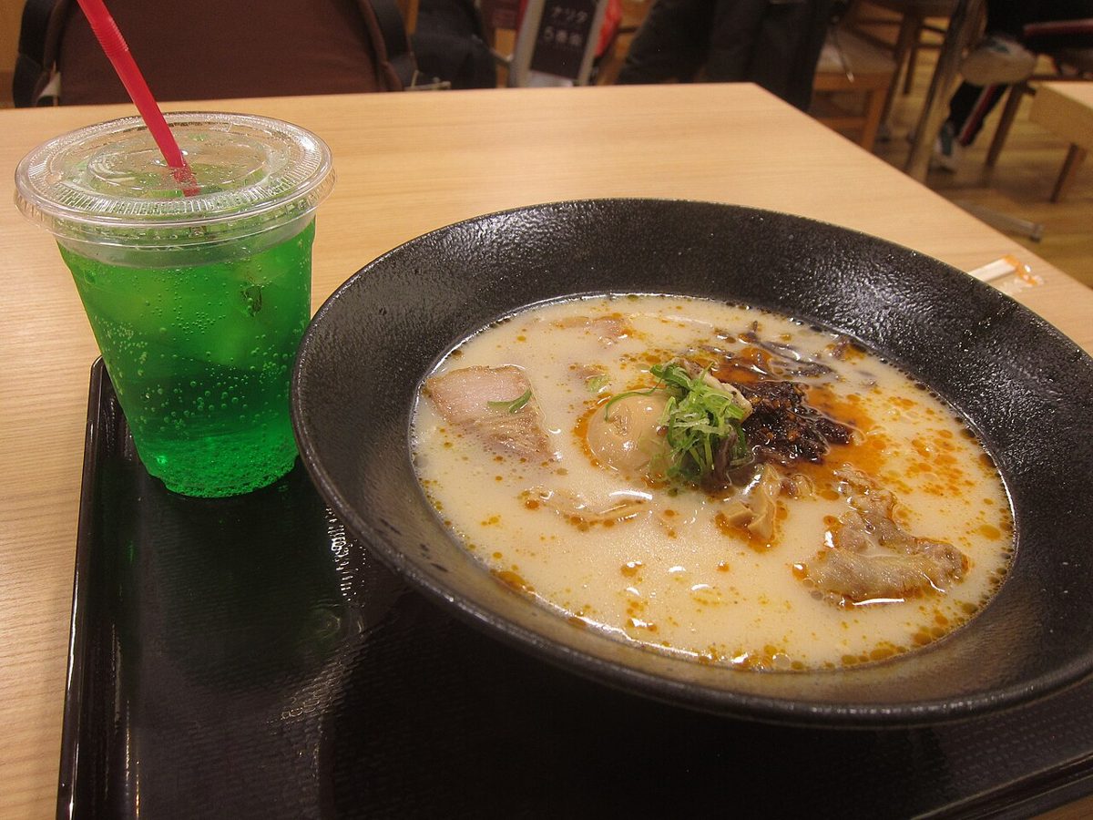 A bowl of Japanese ramen
