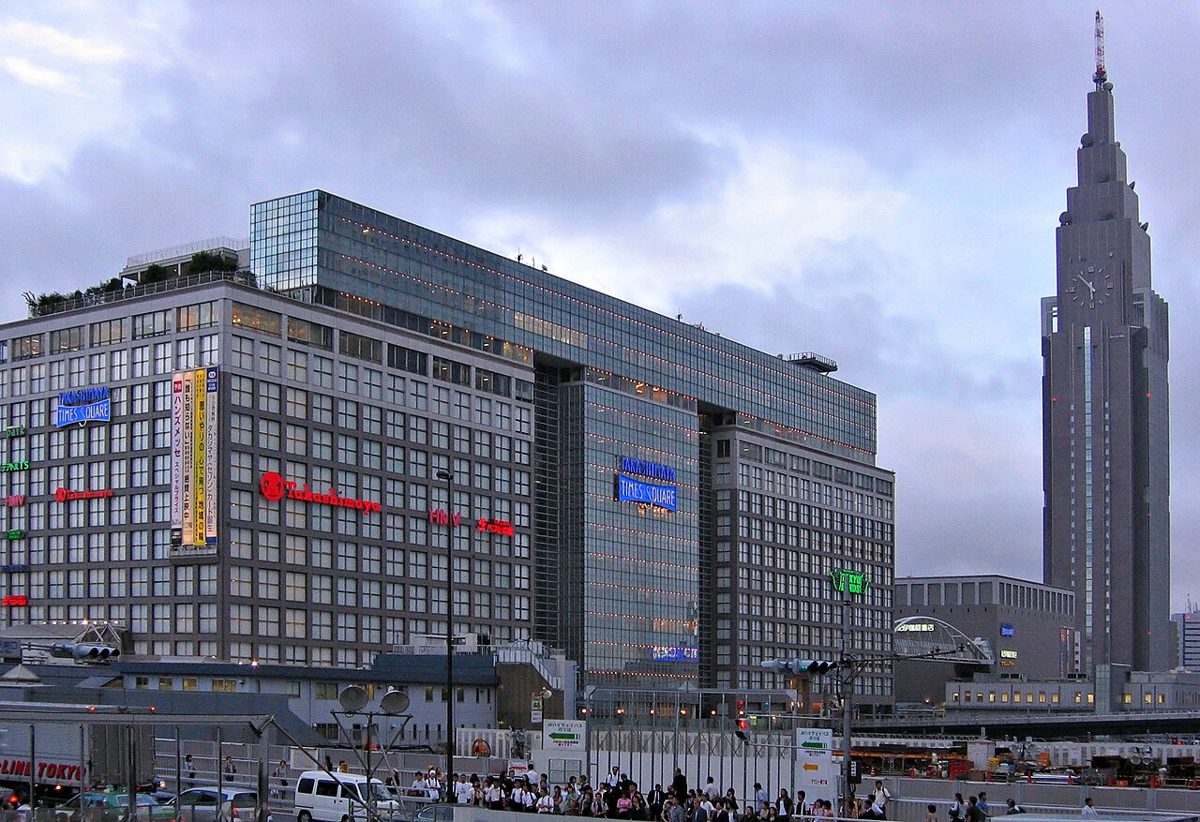 Takashimaya department store in Shinjuku, Tokyo, where tax-free counters process tourist refunds