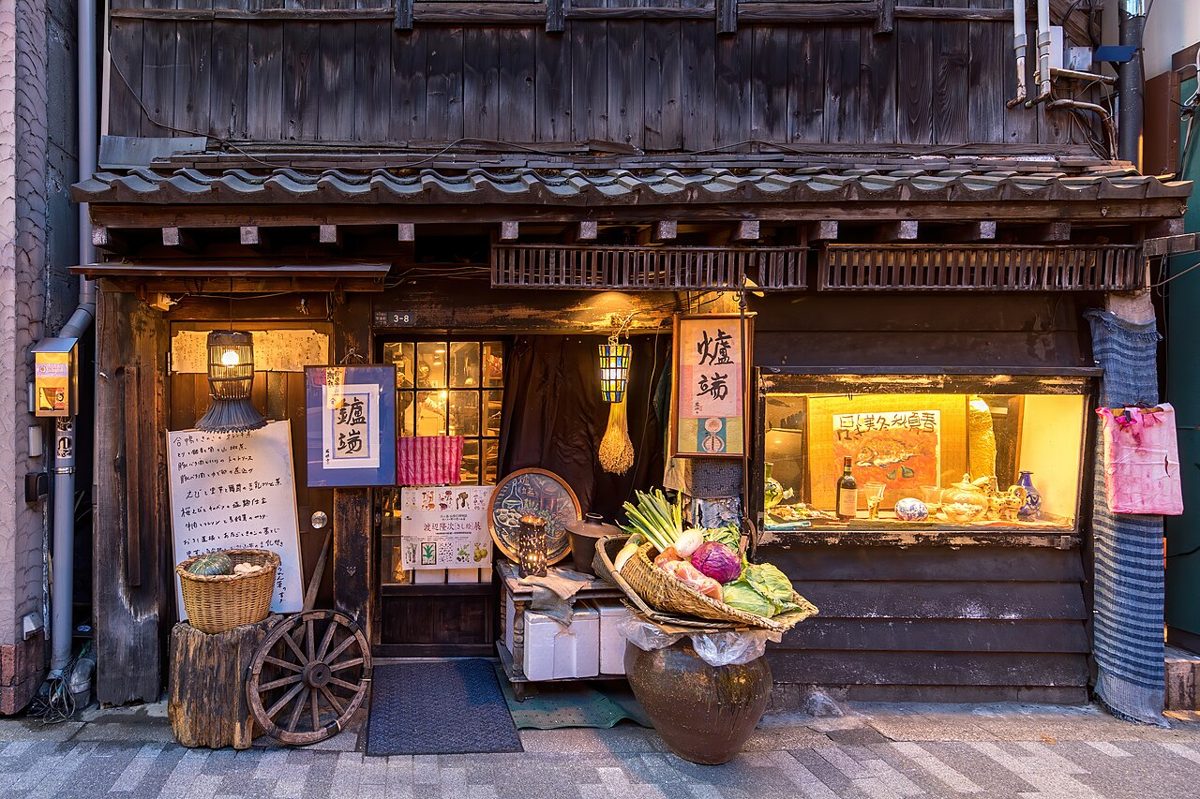 Izakaya and yakitori stalls under the railway tracks at Yurakucho